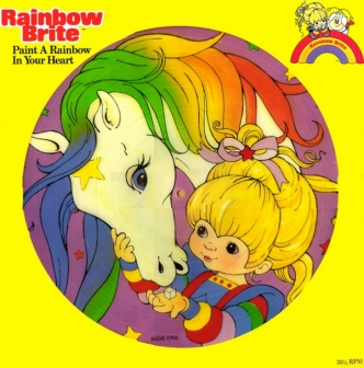 Paint a Rainbow in Your Heart Picture Disk Front