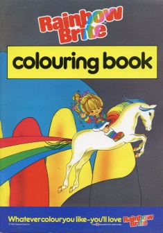 Rainbow Brite Colouring Book