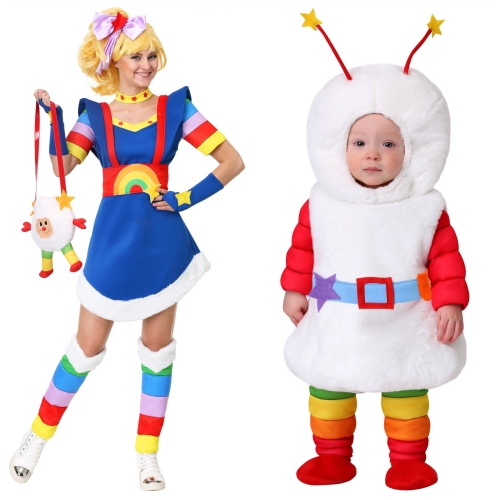 Rainbow Brite and Twink Costumes from HalloweenCostumes.com