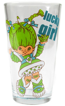 Spencer's Lucky Girl Glass