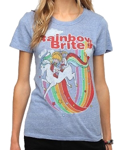Urban Outfitters Rainbow Brite Tee