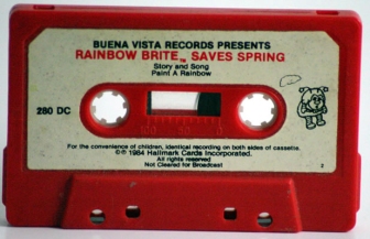 Rainbow Brite Saves Spring Cassette Tape