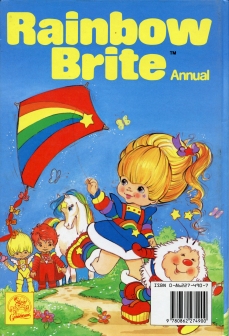 Rainbow Brite Annual Back