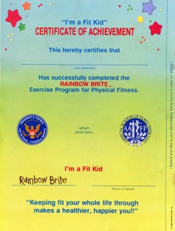 I'm a Fit Kid Back