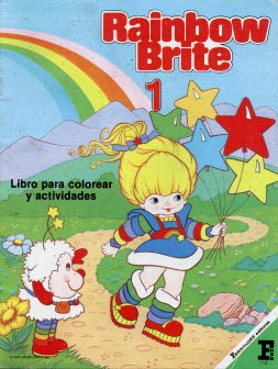 Mexican Rainbow Brite Coloring Book