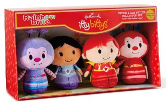 Rainbow Brite 4 Character Collector Set of itty bittys