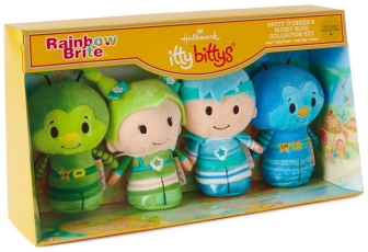 Rainbow Brite 4 Character Collector Set of itty bittys