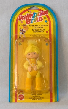 Canary Yellow Poseable Figure