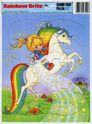 Rainbow Brite Frame Tray Puzzle