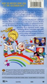 Rainbow Brite and the Star Stealer VHS 2004