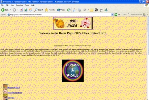 80's Chica's 80's Cartoon Site